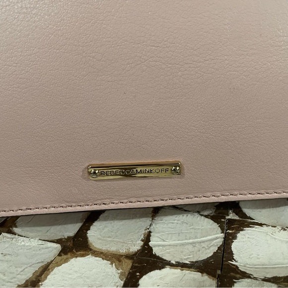 Rebecca Minkoff Women’s Love Quilted Leather Crossbody Purse Pink - Picture 5 of 11